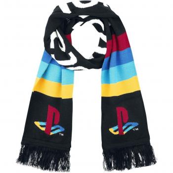 Playstation Scarve Big Logo Knitted Scarf Multicolor