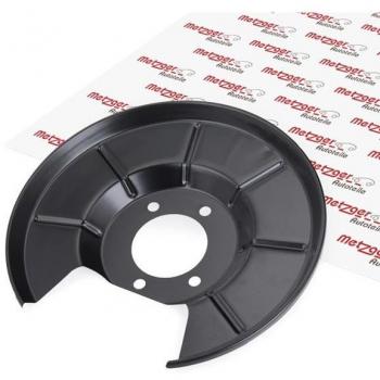 Chapa protectora contra salpicaduras, disco de freno METZGER 6115262