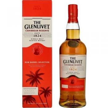 Whisky Glenlivet Caribbean Reserve 40% 0,700L - Selección de Barricas de Ron