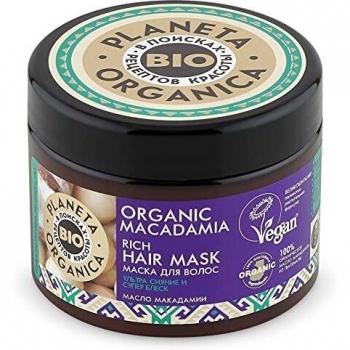 Planeta Orgánica Hair Mask Macadamia Oil Bio 300 ml