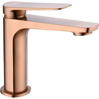 Monomando lavabo Nápoles oro rosa cepillado