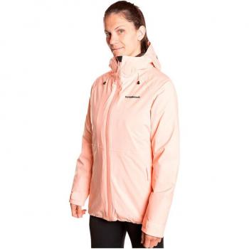 Trangoworld - Chaqueta de mujer Bruket Complet impermeable e insulated en color rosa (Tamaño L)