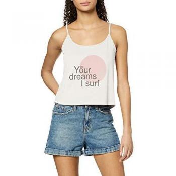 RIP CURLa Dolce Vita Tank Camiseta, Mujer, Sea Salt, M