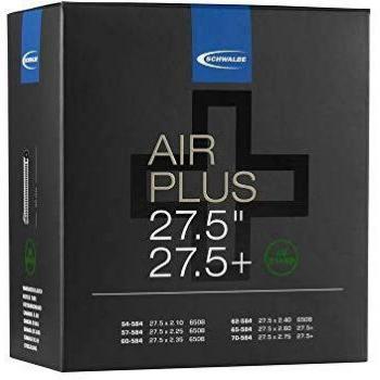 Cámara de aire Schwalbe AV21+AP Air Plus 27.5 con válvula Schrader de 40 mm