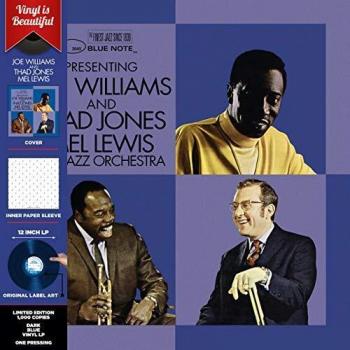 Presenting joe williams thad jones lp 30cm bleu vinilo