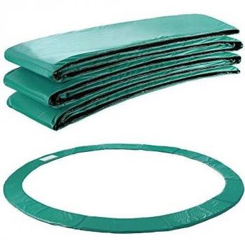 Cubierta para Borde de Cama Elástica Arebos 183 cm 100% Resistente a los Rayos UV Protección de Bordes Resistente a los Desgarros Verde