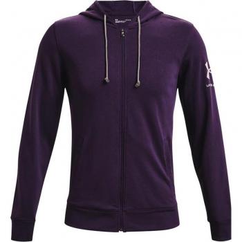 Chaqueta Deportiva para Hombre Under Armour Rival Terry Magenta