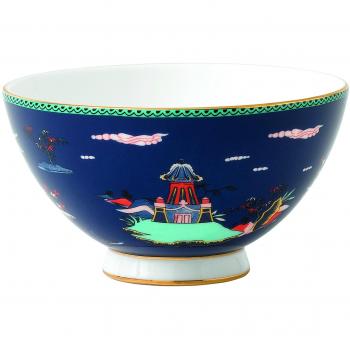 Wedgwood Wonderlust azul Pagoda cuenco