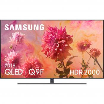 Samsung QLED 2018 65Q9FN - Smart TV Plano de 65, 4K UHD resolución, HDR 2000, Control One Remote Premium, One Connect + Cable Invisible, versión española, Color Negro
