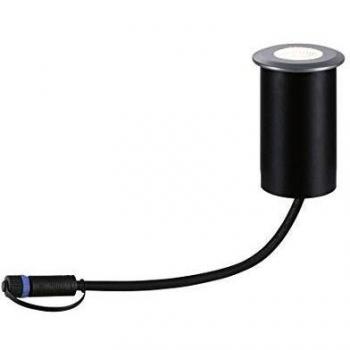 Luz empotrable en el suelo Paulmann Plug & Shine, IP67, 6W, 3000K, 340lm