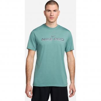 Camiseta de hombre Dri-FIT Nike verde (S)