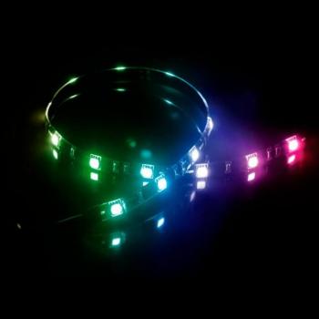 Akasa Vegas MB RGB LED Light Strip with Magnetic Backing and Aura Sync Compatibility