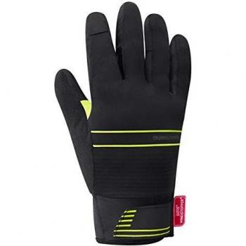 SHIMANO Guantes SH Windstopper Insul Ama T-XL, Unisex Adulto, Amarillo
