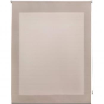 FirstlineGo Estor Enrollable traslúcido Liso Marfil 160 X 175 cm