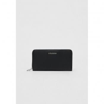 Stradivarius Basic Zip Wallet Black OS