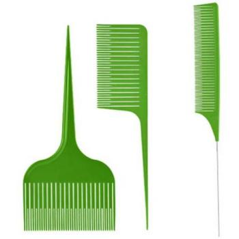 BIFULL SET DE PEINES PARA BALAYAGE VERDES