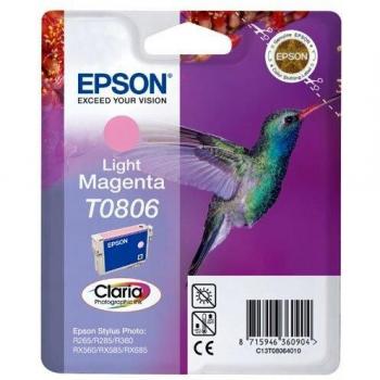 Epson C13T08064021 - Cartucho de Tinta, Color Rosa