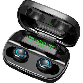 Auriculares Inalámbricos Bluetooth Deportivos TWS con Micrófono y Control Táctil PK F9