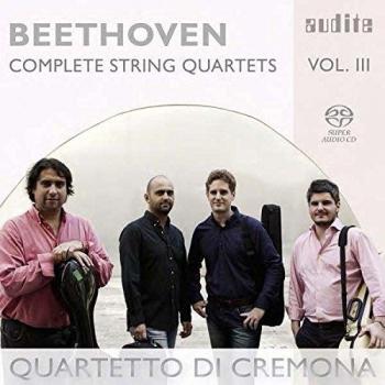 Beethoven : Intégrale des quatuors à cordes, vol. 3. Quartetto Di Cremona.
