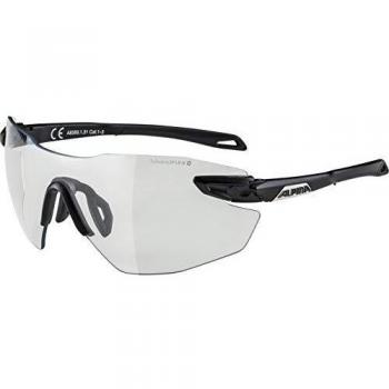 ALPINA Twist Five Shield RL VL Exteriores de Gafas, Black Mate, One Size