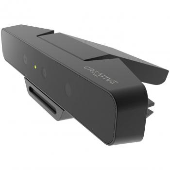 Creative BlasterX Senz3D - Cámara Web de detección de Profundidad con Streaming de vídeo de FPS Alto, Negro
