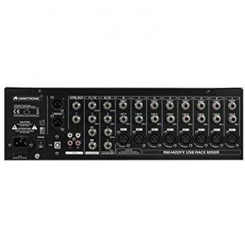 Omnitronic RM-1422FX - Mesa de mezclas USB