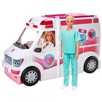 Mattel Barbie Vehículo Cíinica de Cuidados GMG35