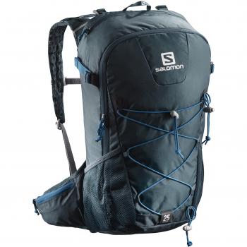 Salomon 25 l Mochila de excursionismo, evasion 25, azul oscuro y gris oscuro