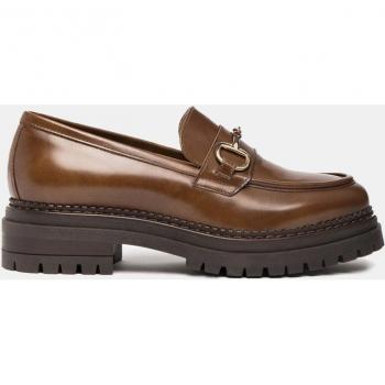 Mocasines de mujer en piel con detalle de estribo Nero Giardini