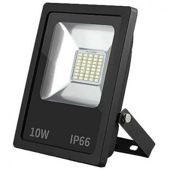 Proyector LED SMD Dacita 10W 6500K Negro 900lm 120º IP66 - FABRILAMP
