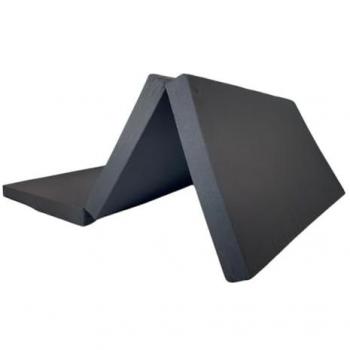 Cama Camper a Medida para Ford Tourneo Courier | Colchón Plegable de 5cm con HR y Viscoelástica Desenfundable