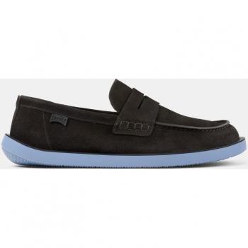 CAMPER Wagon Men's Formal Suede Shoes in Grey, Size 45/11