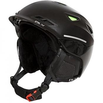 Trespass Renko Nieve Deporte Casco, Unisex, Color Negro, tamaño Medium