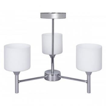 Lámpara de Techo Activejet AJE-MIRA 3P Blanco Plateado Metal 40 W