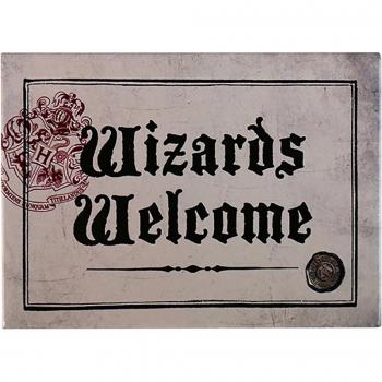 Imán Wizards Welcome Harry Potter