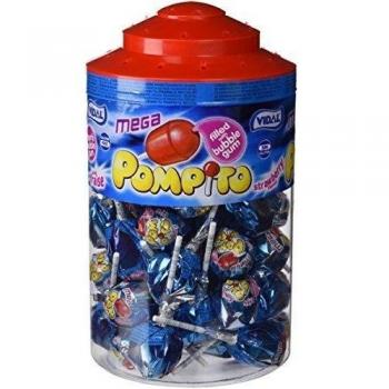 Vidal Mega Pompito Fresa Golosina - 1100 gr