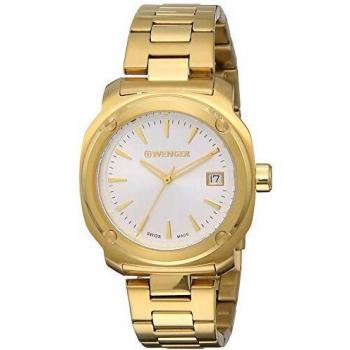 Wenger Women's Analogue Quartz Watch with Stainless Steel Strap 01.1121.107