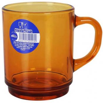STARLEY-DURALEX 6 TAZAS VERSAILLES MUG APILABLE 260CC