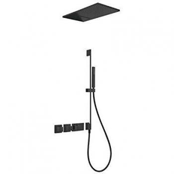 Tres Block System Kit de Ducha Termostático Empotrado Block System con