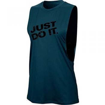 Nike Pro Playeras, Mujer, Midnight turq/Black, S