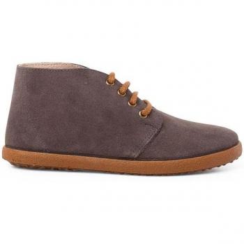 Botas de Niño Serraje Estilo Safari Contraste