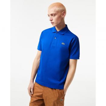 Lacoste Men's Original Short Sleeve Classic-Fit Polo Shirt in Cobalt Blue, Size S