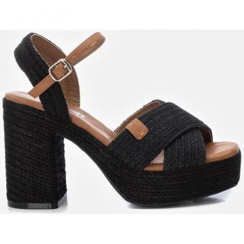 Refresh - Sandalias de cuña de mujer con cierre de hebilla