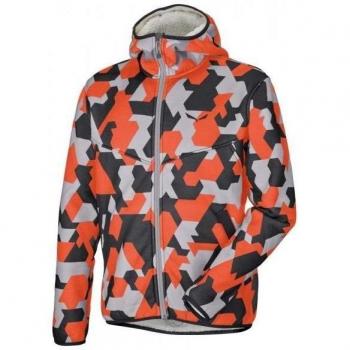 Salewa Frea Furry Pl M Fz Hdy - Sudadera para hombre, multicolor, talla 46/S