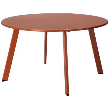 Mesa auxiliar Progarden color terracota mate 70x40 cm Rojo