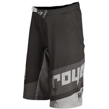 Royal Racing Victory Race Pantalones Cortos Hombre, Negro/Gris, FR: L