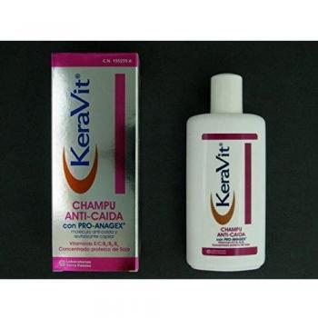 Keravit Anti-Hair Loss Shampoo 200ml with Pro-Anagex, Vitamins, and Keratin