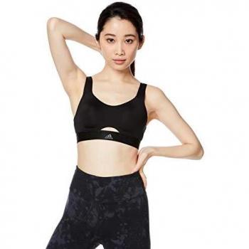 adidas Strngr Soft Sujetador de Deporte, Mujer, Black, 2C