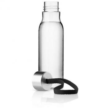EVA SOLO 5706631068734 503022 Botella con Correa, 0,5 L, plástico, Negro, 28 x 10 x 10 cm