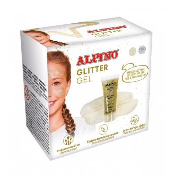 Maquillaje para Niños Alpino Gel Purpurina Dorado
